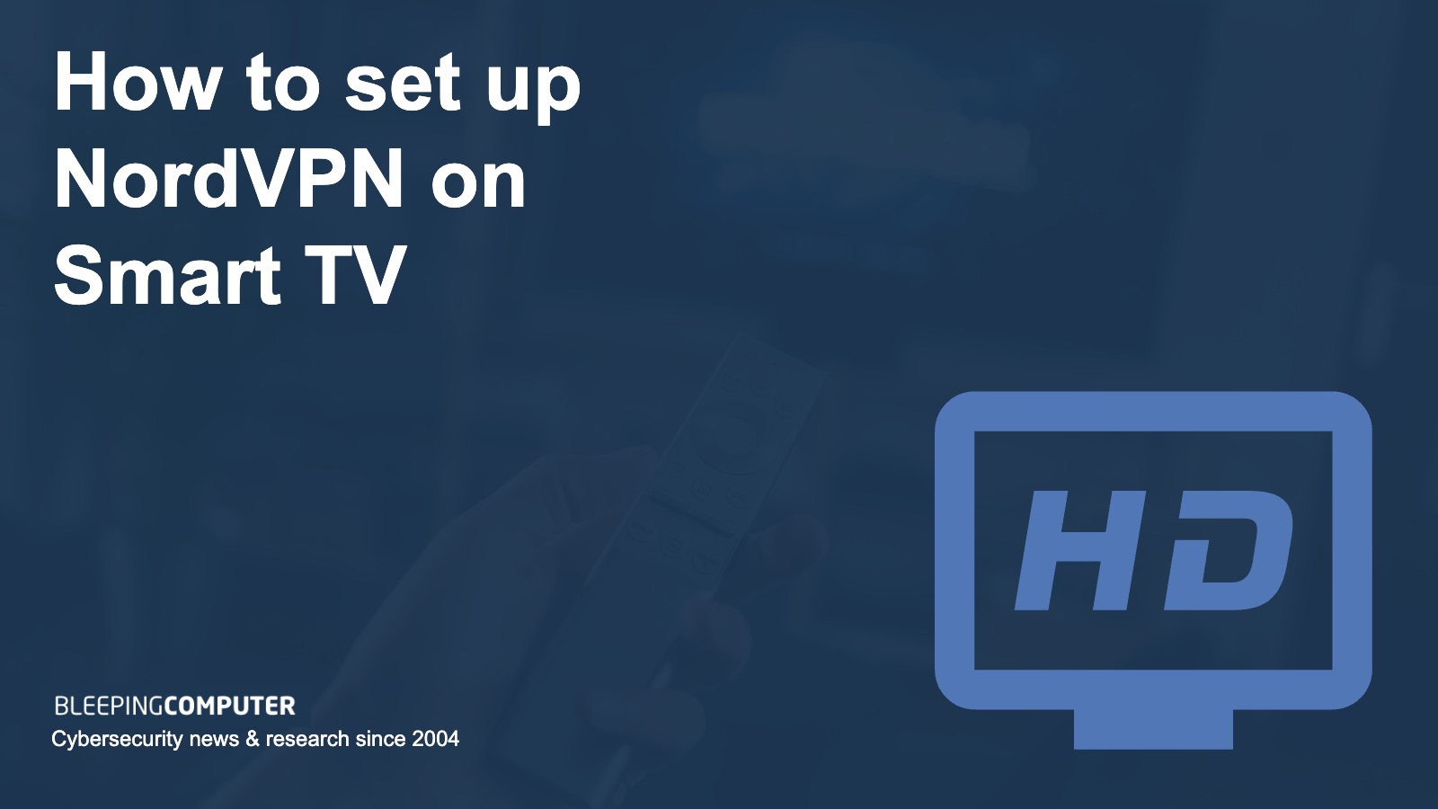 set up NordVPN on Smart TV